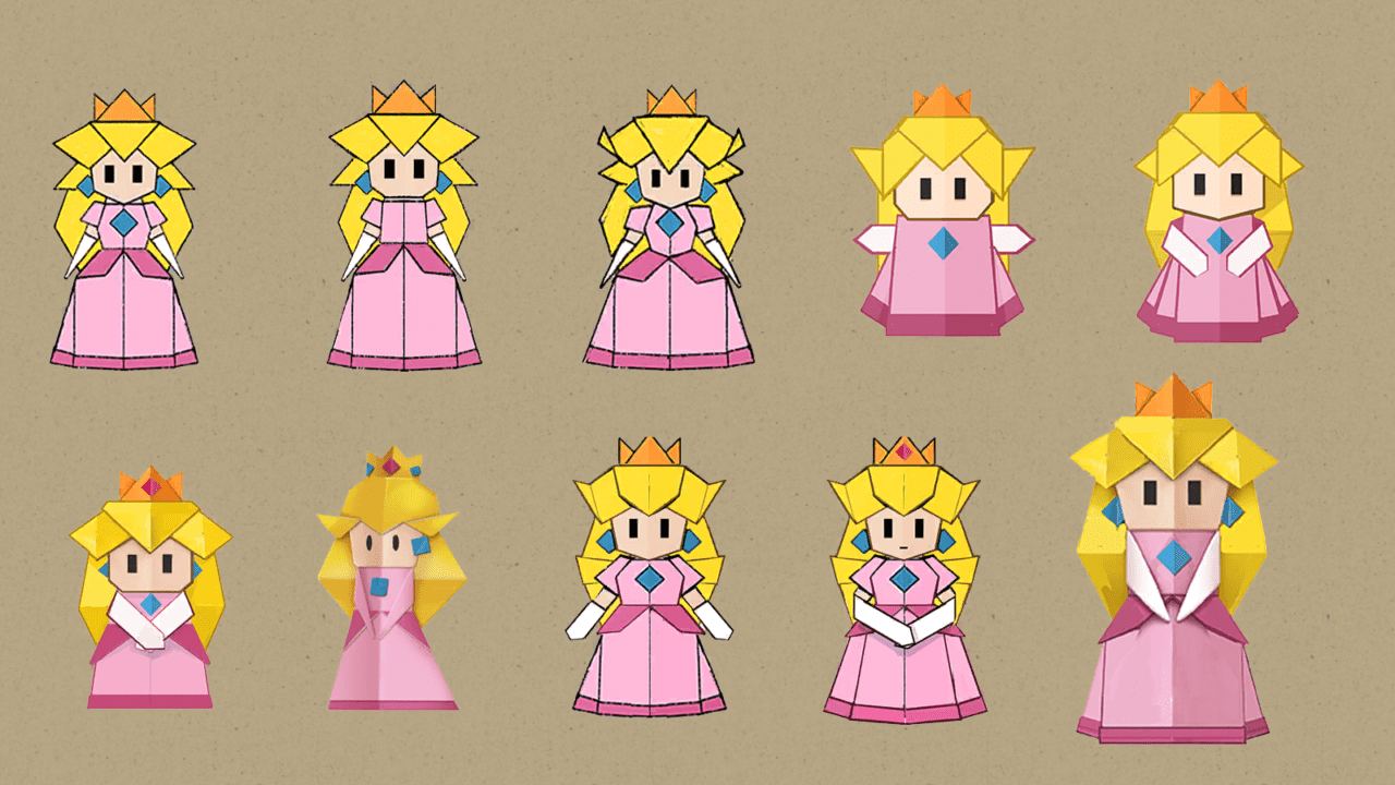 Paper Mario: The Origami King – Tutte le concept art – Mario's Castle