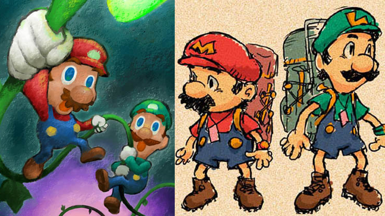 Mario & Luigi: Superstar Saga – Pubblicate concept art inedite! – Mario's  Castle