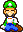 GIF di Luigi in Superstar Saga