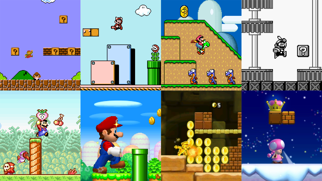Riassumiamo la storia dei Super Mario 2D – Mario's Castle